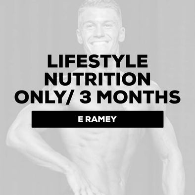 E Ramey 3- Month Lifestyle Nutrition Only- $500