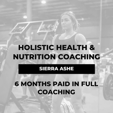 Sierra Ashe - Holistic Health & Nutrition Coaching $1950 (6 months + first labs included)