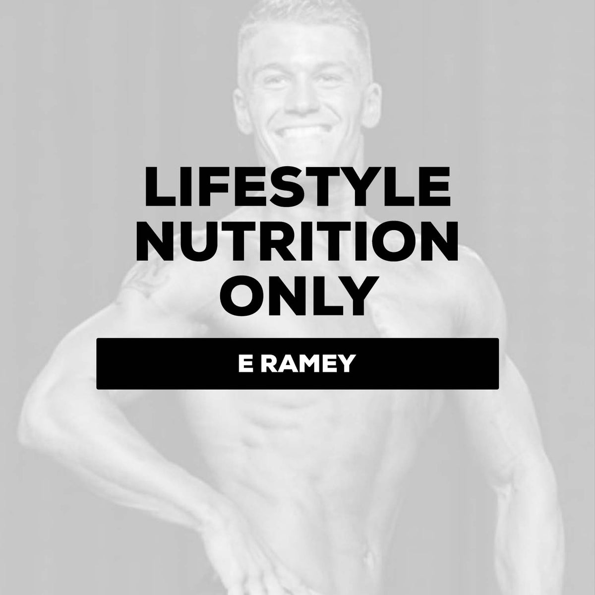 E Ramey Lifestyle Nutrition Only- $200/monthly – Scooby Prep