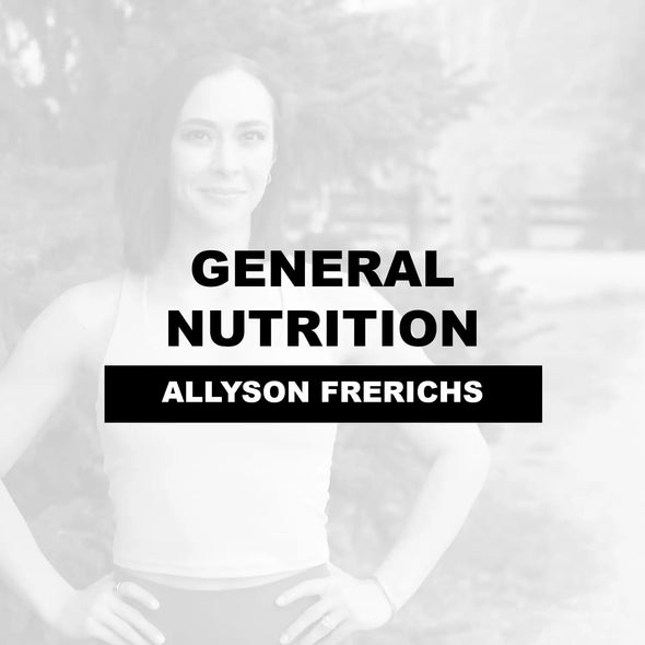 Allyson Frerichs - General Nutrition $300/Monthly