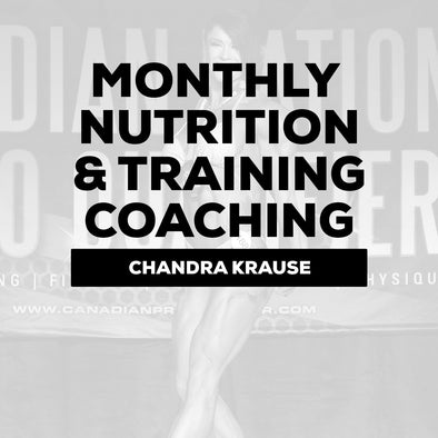 Chandra Krause - Nutrition & Training Coaching $199 3 x Months