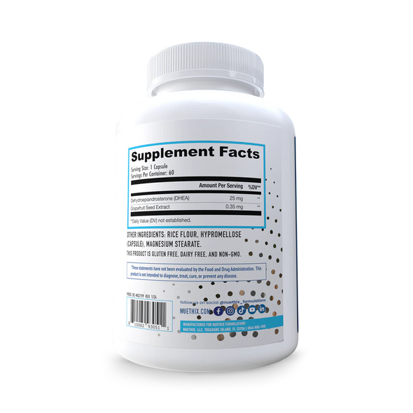 DHEA 25mg capsules