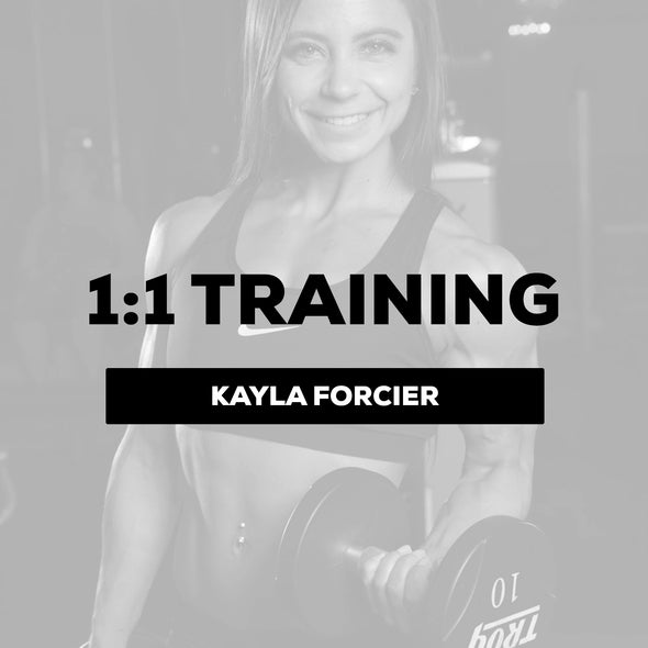 Kayla Forcier- 1:1 Training (Fargo ONLY) In-Person Training - $60/ session OR 4 sessions for $200